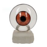 Pino Signoretto (Italian/Venice, 1944-2017), "Eye", Murano glass, h. 12 in., w. 11 in., d. 8 1/2