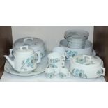 SECTIONS 9 & 10. A 108-piece Bernardaud Limoges 'Themis' pattern dinner, tea and coffee service