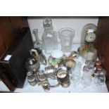 SECTION 32. A selection of assorted silver-plated flatware and hollow-ware comprising spoons and