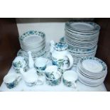 SECTION 15. An 80-piece Midwinter 'Spanish Garden' pattern part-tea, coffee and dinner service,