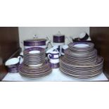 SECTION 1. An 80-piece Royal Worcester 'Sandringham' pattern dinner and coffee service, comprising