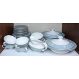 SECTION 5. A 34-piece Royal Doulton 'Reflection' pattern part tea and dinner service comprising