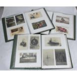 Approximately 119 early 20th century postcards, mostly WW1, German High Fleet and some London