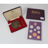 A Toye, Kenning and Spencer Ltd. Winston Churchill Commemorative Picture Medal, limited edition 1 of