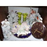 SECTION 20. An assortment of mixed ceramics and collectables comprising four various Staffordshire