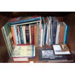 Various books and ephemera on Portsmouth and Naval history including a copy of My Life Among Blue