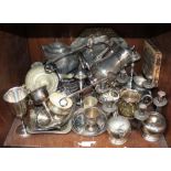 SECTION 51. Silver-plated wares including goblets, teapots and trays etc.