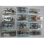 Twelve Amer.com Collection military helicopters and choppers, mint and boxed