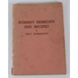 Petulengro, Gypsy, signed copy of Romany Remedies and Recipes, Ninth Edition, published by Methuen &