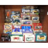 SECTION 46. A collection of boxed die-cast scale model collectors cars and commercial vehicles,