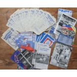 Portsmouth FC: Sixteen Portsmouth home programmes 1951-52 seasons, together with a quantity of later