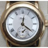 A limited edition ladies 18ct gold Chopard 'Jose Carreras' quartz wristwatch, no. 24/250, the two-