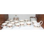 SECTION 13. A late 18th/ early 19th century 22-piece Flight and Barr Worcester part tea and coffee