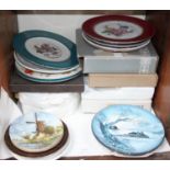 SECTION 32. Various commemorative and limited-edition plates including Royal Albert 'Autumn