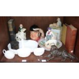 SECTION 37. A collection of assorted ceramics and collectables including a Royal Doulton character