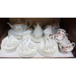 SECTION 4. A Wedgwood 'Ice Rose' pattern part tea and dinner service, together with a Royal