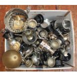 SECTION 52. A quantity of silver-plated wares including a collection of assorted trophies