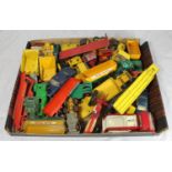 Approximately 25 Dinky toy cars, in played with condition