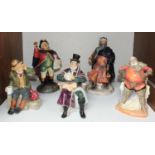 SECTION 17. Five Royal Doulton figures including 'Good King Wenceslas HN 2118', 'The Coachman HN