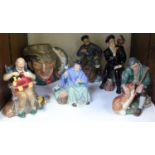 SECTION 25. Five various Royal Doulton figures including 'Shore Leave HN 2254', 'The Lobster Man