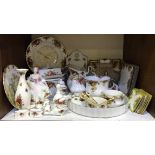 SECTIONS 1 & 2. An extensive collection of Royal Albert 'Old Country Roses' tea and dinner wares,