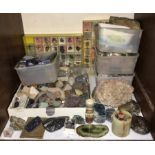 SECTION 18. A large collection of rocks, minerals and fossils etc.