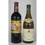 1x bottle of Château Ducru-Beaucaillou, 1999, (mid neck), together with 1x bottle Henri La Fontaine,