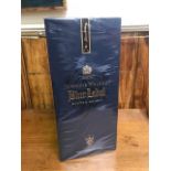 A bottle of Johnnie Walker Blue Label Blended Scotch Whisky, 70cl, 40% vol. in original box