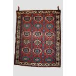 Hamadan rug, (reduced) north west Persia, circa 1920s-30s, 5ft. 6in. X 4ft. 5in. 1.68m. X 1.35m.