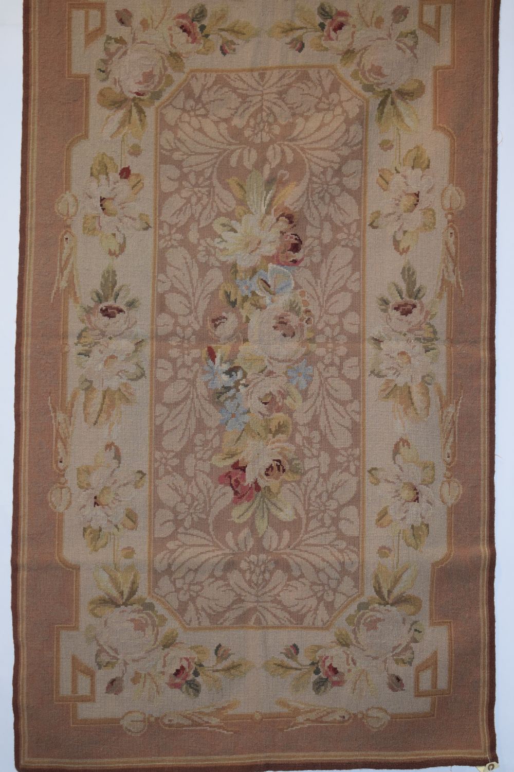 Two Chinese needlework rugs in Aubusson style, modern production; the first, 6ft. X 3ft. 11in. 1. - Image 17 of 18