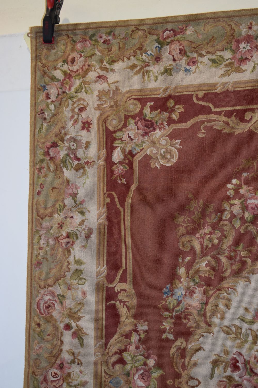 Two Chinese needlework rugs in Aubusson style, modern production; the first, 6ft. X 3ft. 11in. 1. - Image 4 of 18