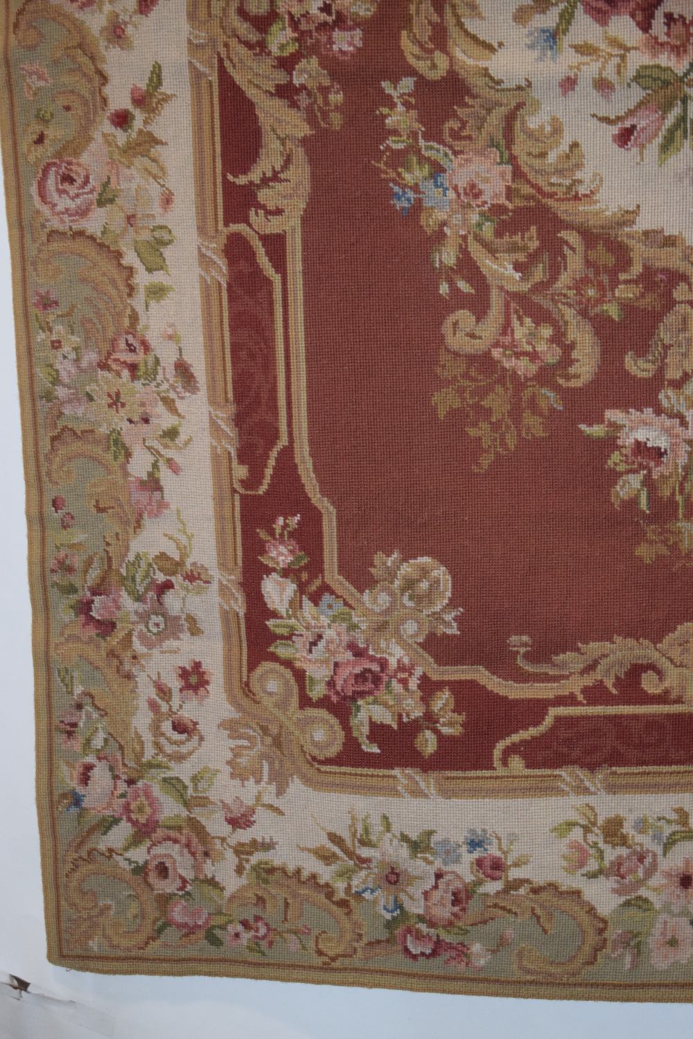 Two Chinese needlework rugs in Aubusson style, modern production; the first, 6ft. X 3ft. 11in. 1. - Image 5 of 18