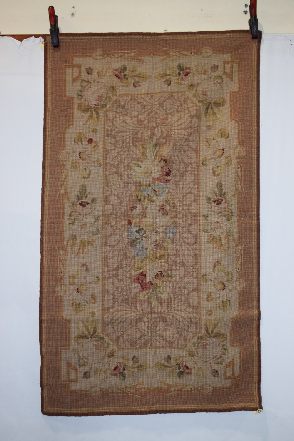 Two Chinese needlework rugs in Aubusson style, modern production; the first, 6ft. X 3ft. 11in. 1. - Image 10 of 18