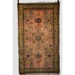 Malayer rug, north west Persia, circa 1940s-50s, 7ft. X 4ft. 2in. 2.13m. X 1.27m. Some fading in