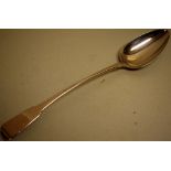 A Regency silver fiddle pattern basting spoon, Maker Samuel Hennell, London 1815, 5oz (154gm)