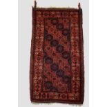 Baluchi rug, Khorasan, north east Persia, late 19th/early 20th century, 5ft. 3in. X 2ft. 11in. 1.