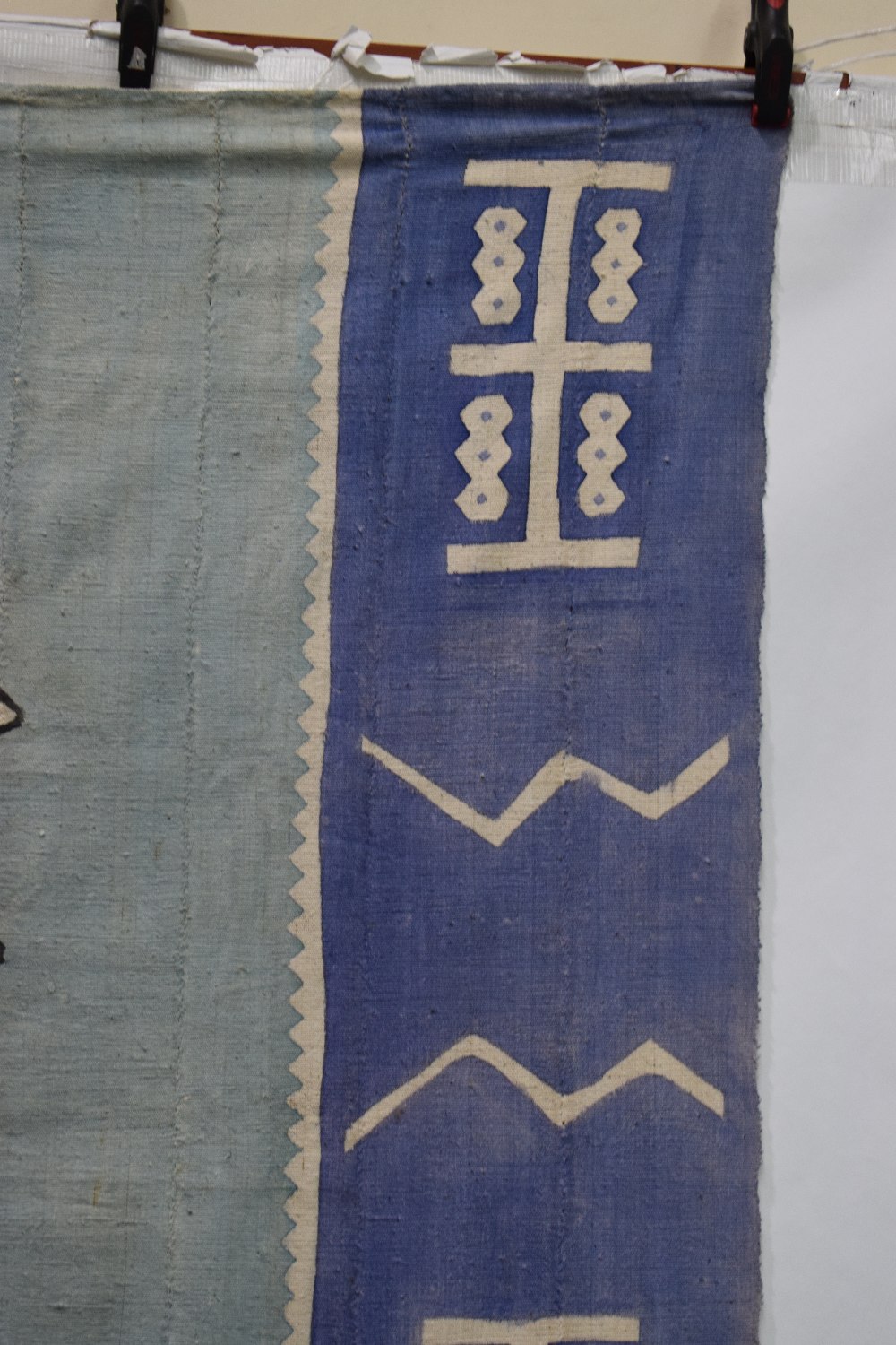 Three African 'Mud' or Bogolan cloths, Mali, west Africa, 20th century, the cotton strips dyed in - Image 3 of 27