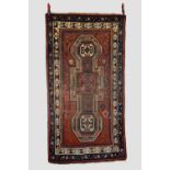Sewan Kazak rug, south west Caucasus, late 19th/early 20th century, 6ft. 4in. X 3ft. 5in. 1.93m. X