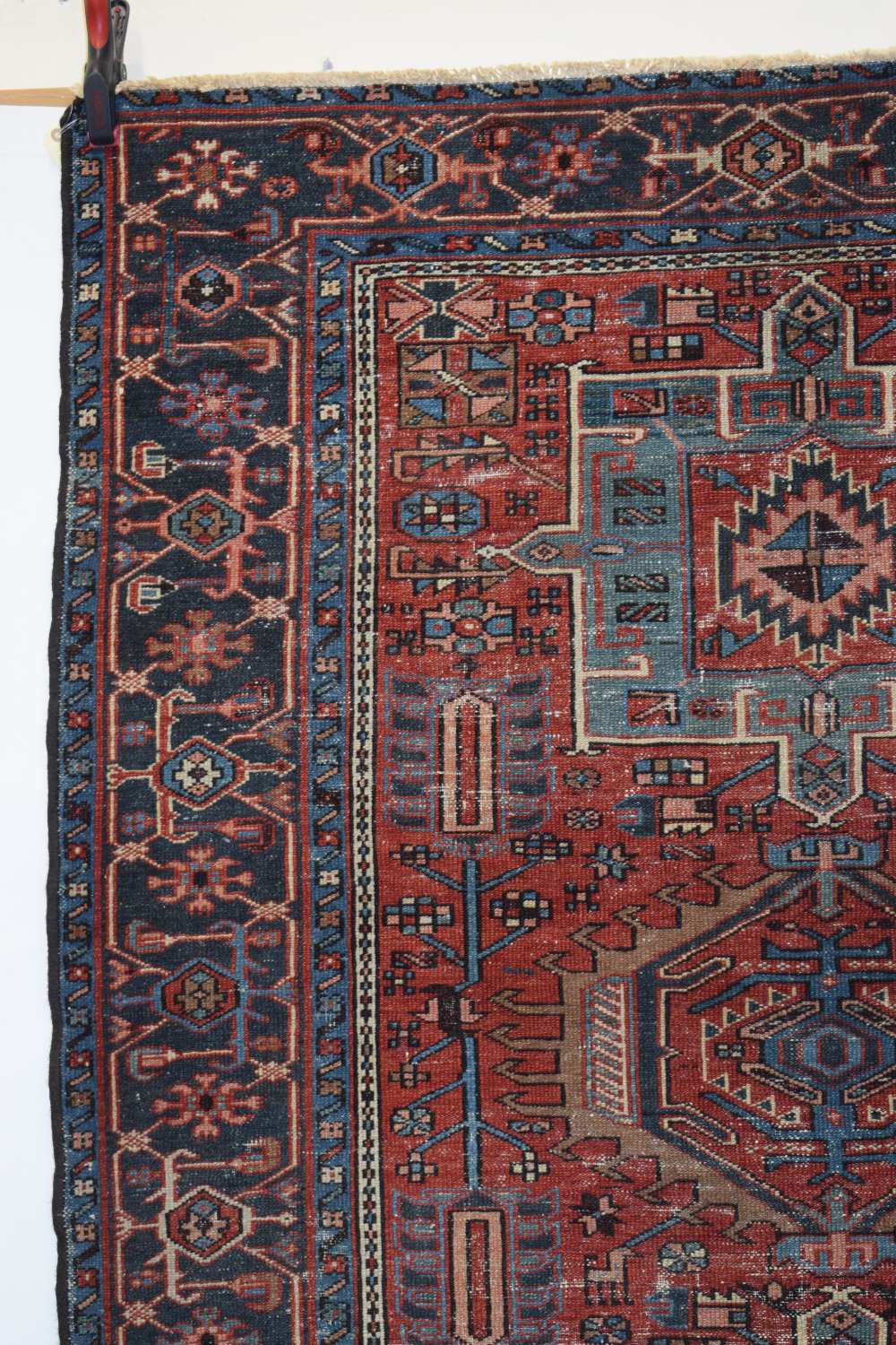 Karaja rug, north west Persia, circa 1930s-40s, 5ft. 11in. X 4ft. 11in. 1.80m. X 1.50m. Overall - Image 4 of 9