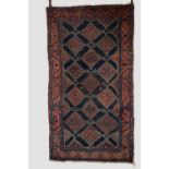 Bijar rug, north west Persia, circa 1930s, 6ft. 10in. X 3ft. 10in. 2.08m. X 1.17m. Overall even
