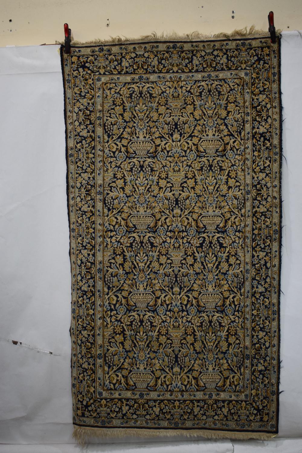 Kerman rug, south east Persia, mid-20th century, 7ft. 7in. X 4ft. 2in. 2.31m. X 1.27m. Small areas - Image 3 of 8