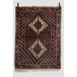 Afshar rug, Kerman province, south east Persia, second half 20th century, 5ft. 8in. X 4ft. 3in. 1.