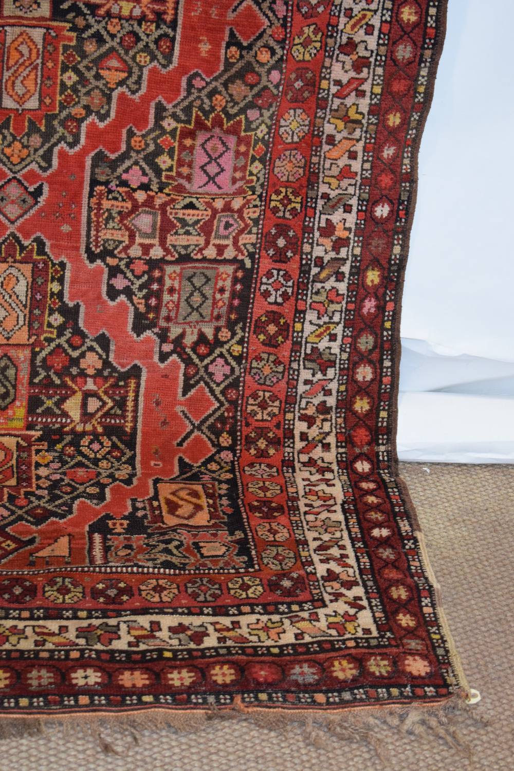 Karabakh rug, south west Caucasus, circa 1930s-40s, 10ft. 6in. X 4ft. 4in. 3.20m. X 1.32m. Date 1949 - Image 5 of 13