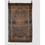 Attractive Mohtashem Kashan rug, west Persia, late 19th/early 20th century, 6ft. 5in. X 3ft. 11in.