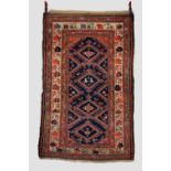 Kurdish rug, Malayer area, north west Persia, circa 1930s, 6ft. 5in. X 3ft. 11in. 1.96m. X 1.20m.