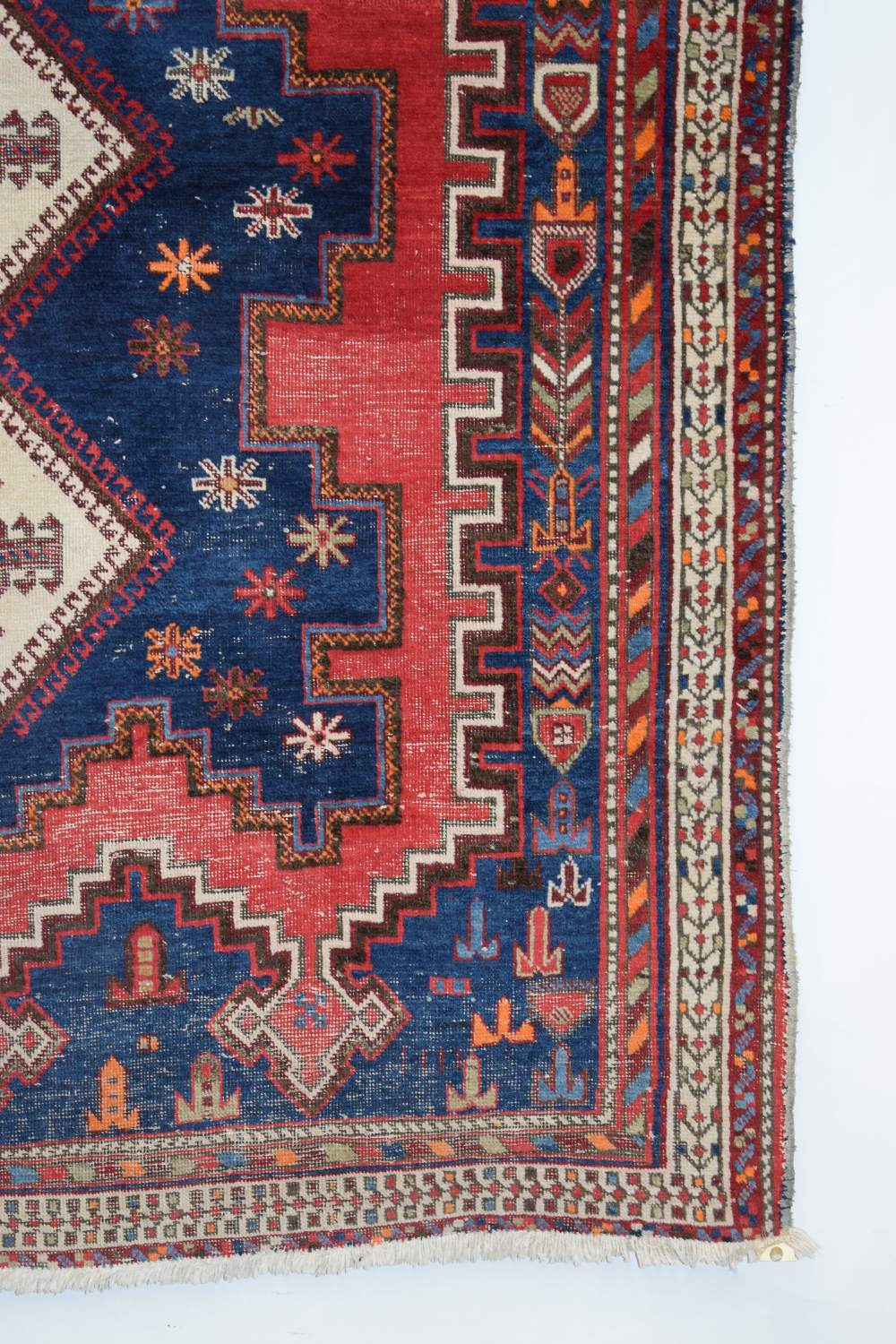 Afshar rug, Kerman area, south east Persia, circa 1930s-40s, 6ft. 8in. X 5ft. 1in. 2.03m. X 1.55m. - Image 2 of 9