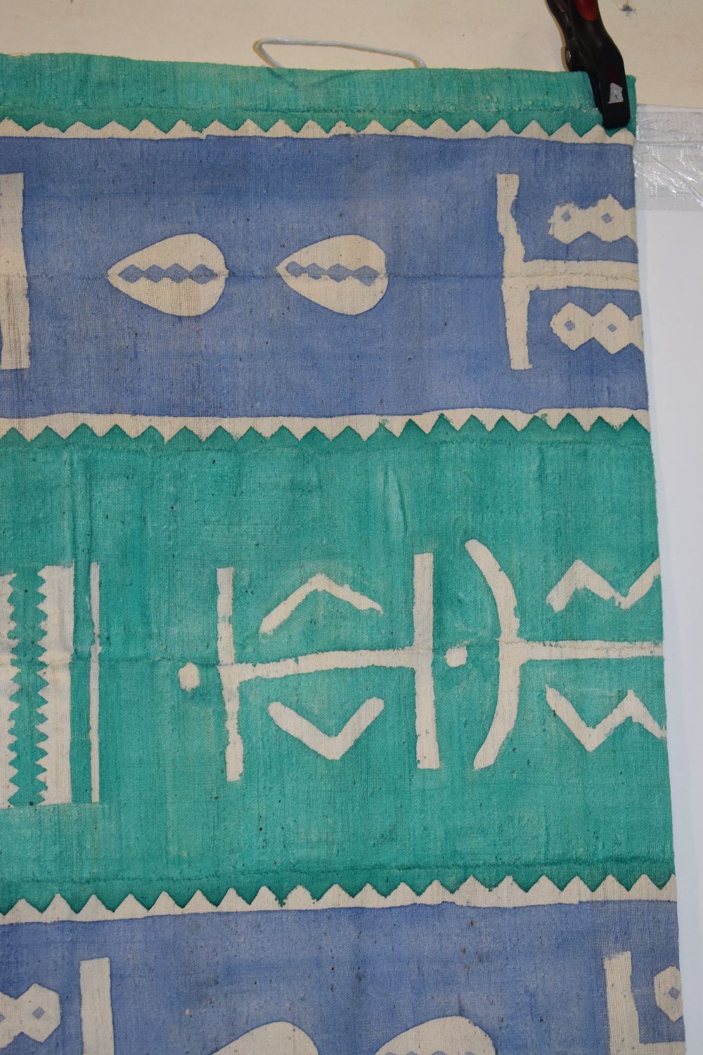 Five African 'Mud' or Bogolan cloths, Mali, west Africa, 20th century, the cotton strips dyed in - Image 14 of 31