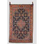 Mahal rug, north west Persia, circa 1920s-30s, 6ft. 7in. X 4ft. 2in. 2.01m. X 1.27m. Slight wear
