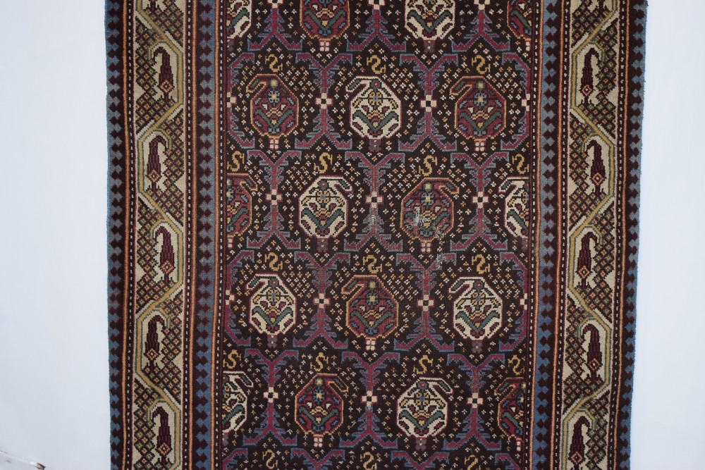Agra rug, north India, circa 1940s-50s, 7ft. 10in. X 4ft. 2.39m. X 1.22m. Slight wear in places with - Image 7 of 13