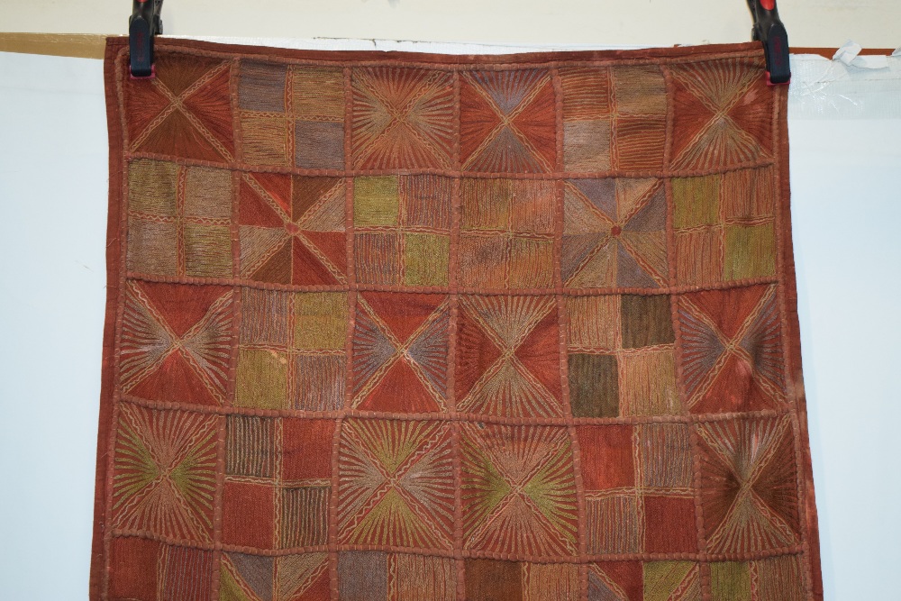 Two Indian cotton quilts, first half 20th century, the first, 64in. X 47in. 163cm. X 119cm. - Image 16 of 18